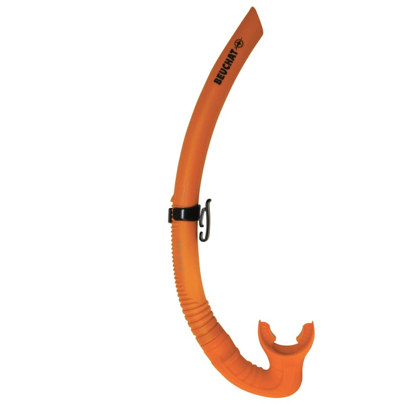 Beuchat Spy Freedive snorkel  in orange