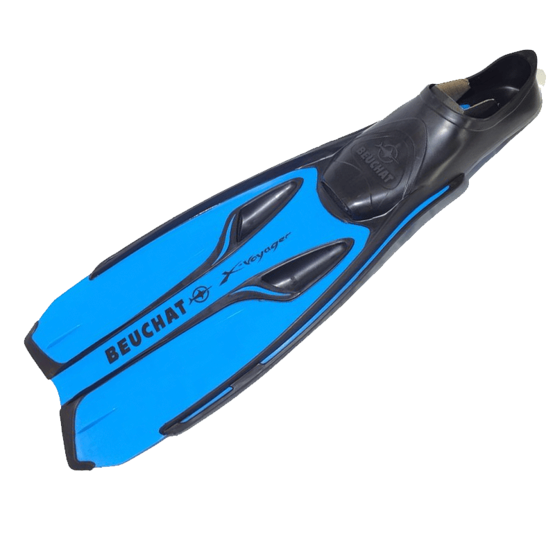 Beuchat X Voyager Snorkeling Fin - Turquoise Blue or White – Dive Gear ...