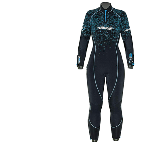 Beuchat 7mm Ladies Comfort Scuba Diving Wetsuit
