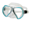 Beuchat X Contact 2 Mask Clear Blue