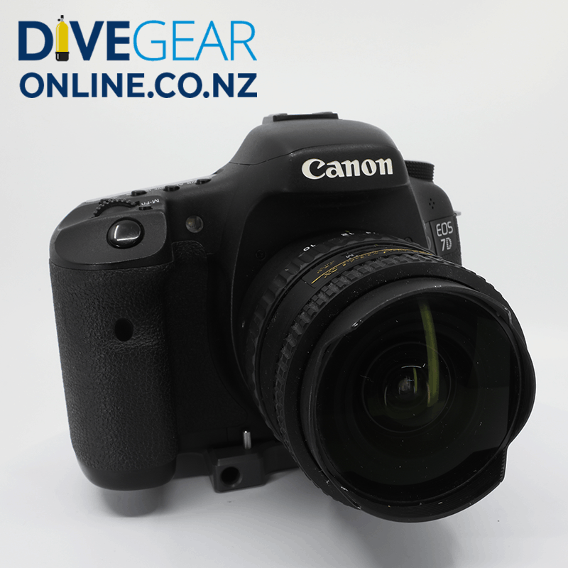 Canon 7D dSLR camera and Aquatica Aluminium Underwater Housing - Used