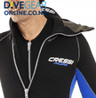 Cressi Medas 2 piece scuba wetsuit zip
