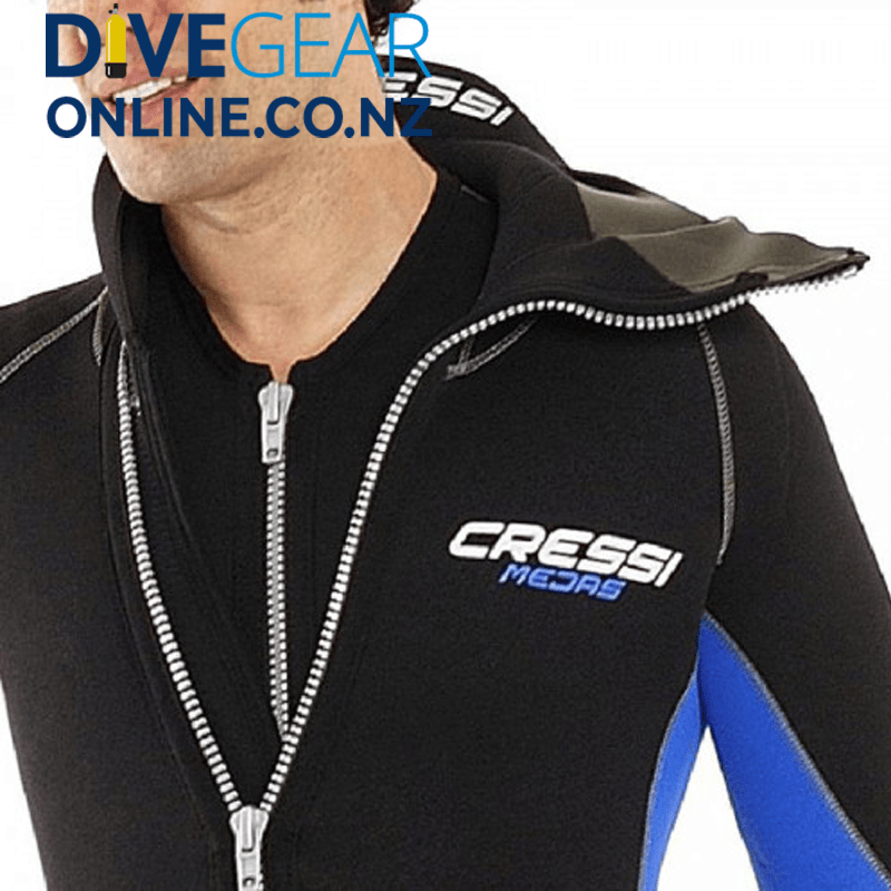 Cressi Medas 2 piece scuba wetsuit zip
