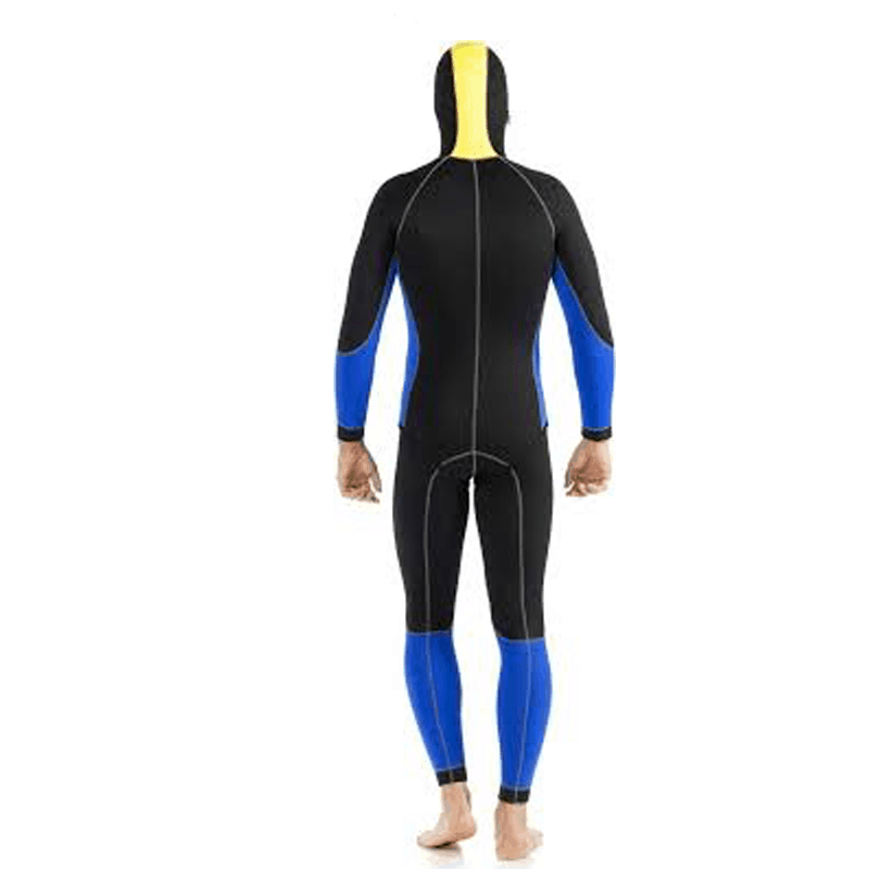 Cressi Medas 2 piece scuba wetsuit back view