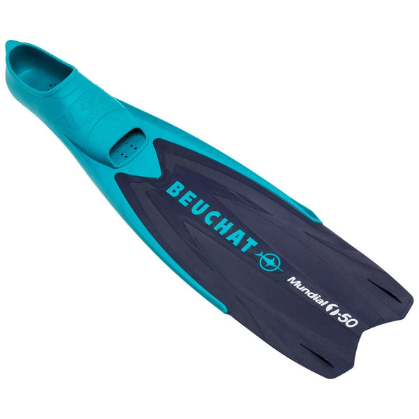 Beuchat Mundial ONE 50 Blue freedive fins