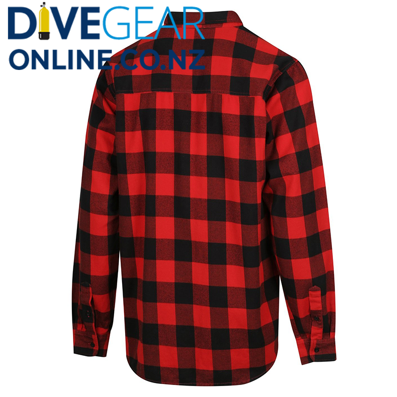 Ridgeline Mens Organic Red Check Shirt