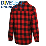Ridgeline Mens Organic Red Check Shirt