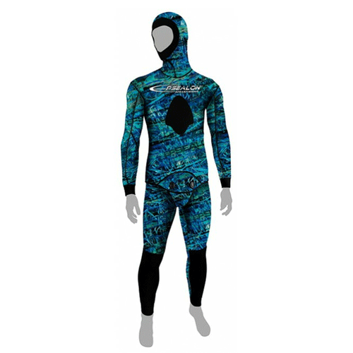 Epsealon Blue Fusion Two Piece Open cell Wetsuit