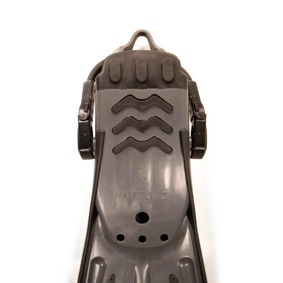Fourth Element Rec Scuba Fin Fin Black/Grey Heel