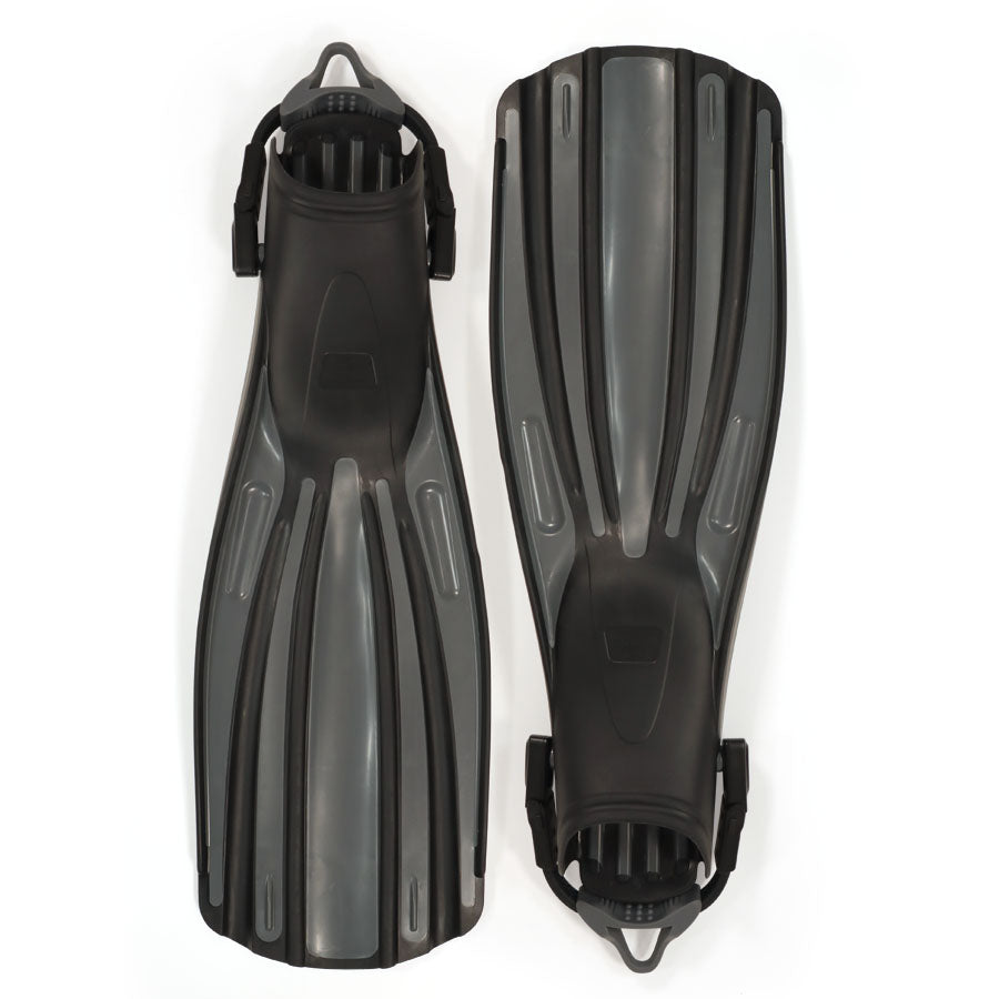 Fourth Element Rec Scuba Fin Fin Black/Grey Pair