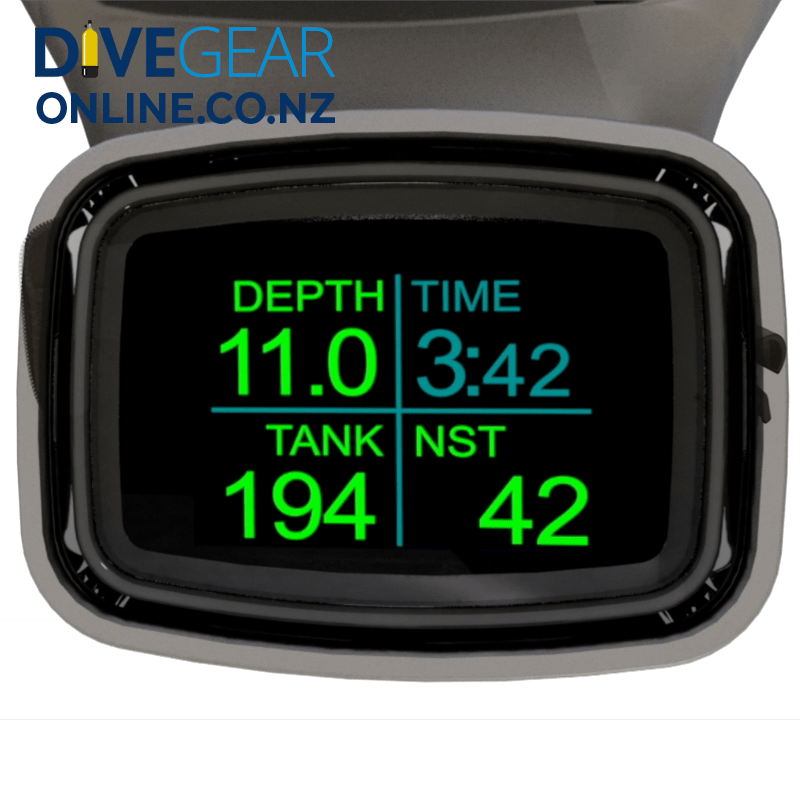 Scubapro Galileo HUD dive computer display