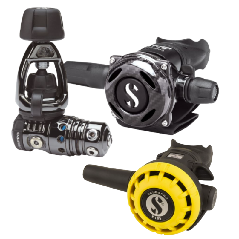 Scubapro MK25EVO Tec Black/A700 Carbon/R195