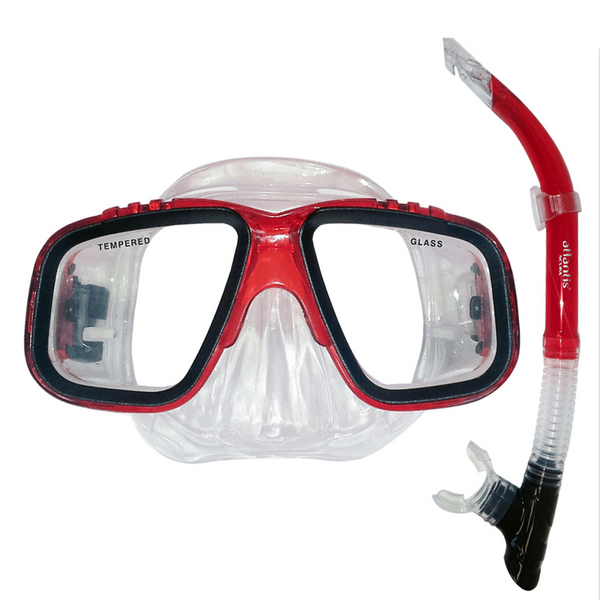 MS42 Youth Mask in Red