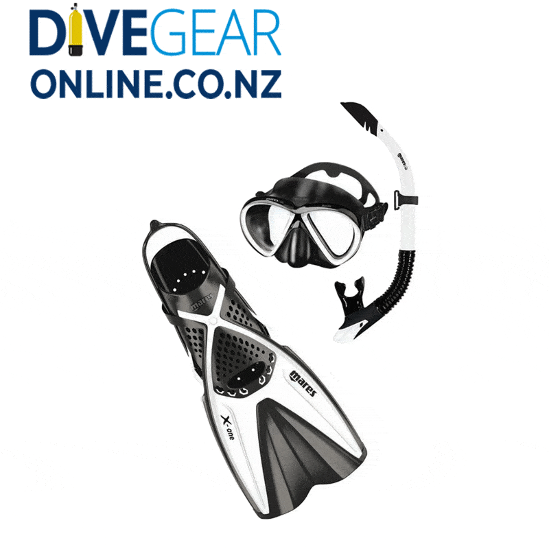 Mares X One Bonito Mask, Snorkel and Fin Set