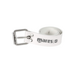 Mares Elastic Freediving Weight Belt with quick release in white