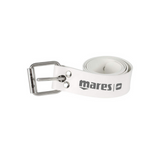 Mares Elastic Freediving Weight Belt with quick release in white
