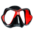 Mares X Vision Scuba Diving Mask Black/Red