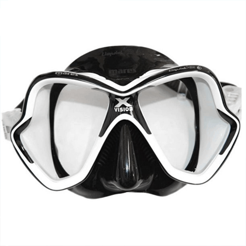Mares X Vision Scuba Diving Mask Black/White
