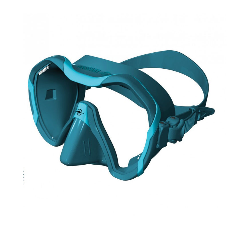 Beuchat Maxlux Evo mask in Atoll Blue