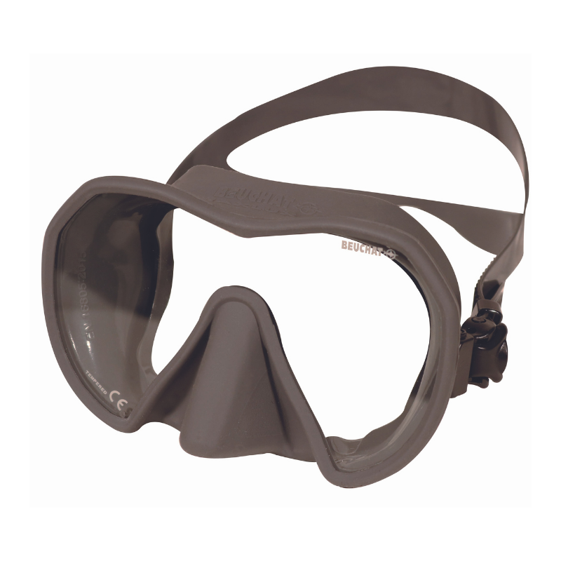 Beuchat Maxlux Scuba and Freediving Masks titanium grey