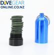 Scuba O Rings and Pick Tool in a Fun Mini Dive Tank Keyring