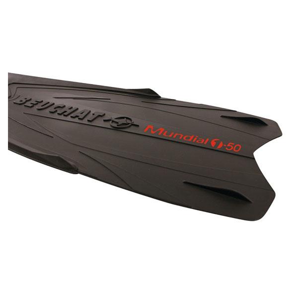 Beuchat Mundial One-50 Freediving and Spearfishing Fins  end of fin