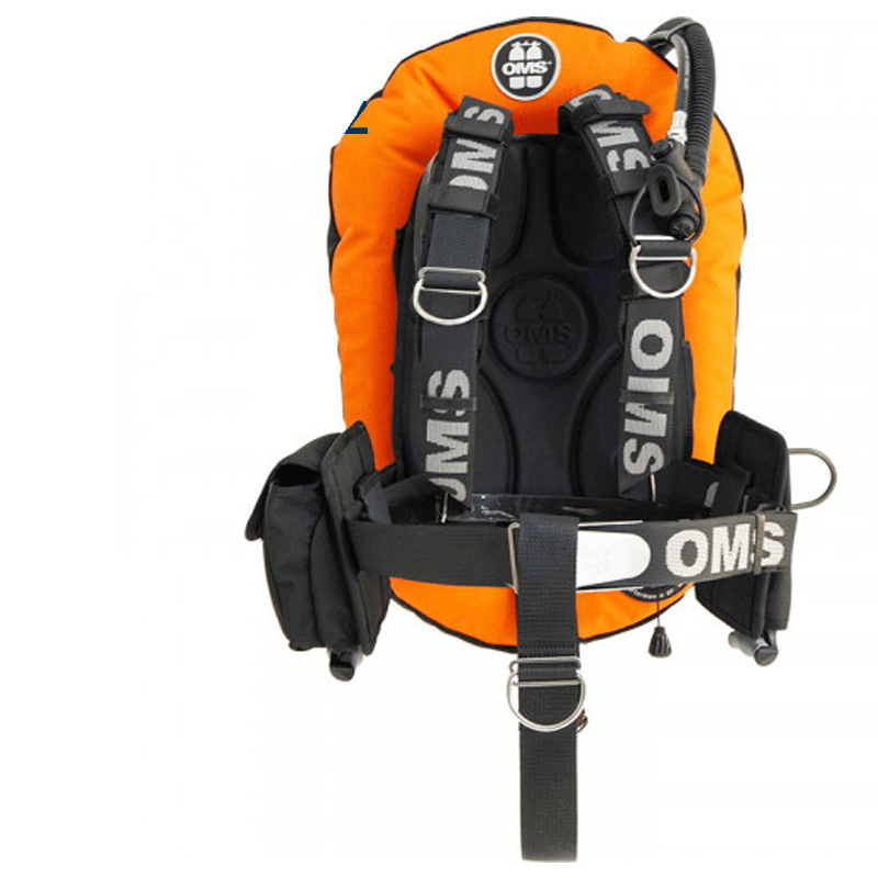 OMS Smartstream Scuba BCD with Orange Bladder