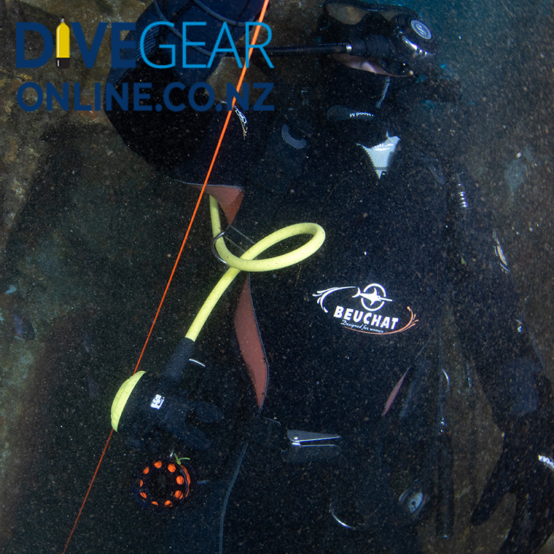 Aluminium Dive Reel with 30 metres of line
