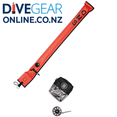 OMS 1m Safety Set - dSMB and Reel – Dive Gear Online