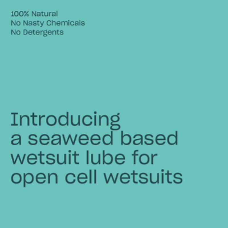 Open cell wetsuit lube