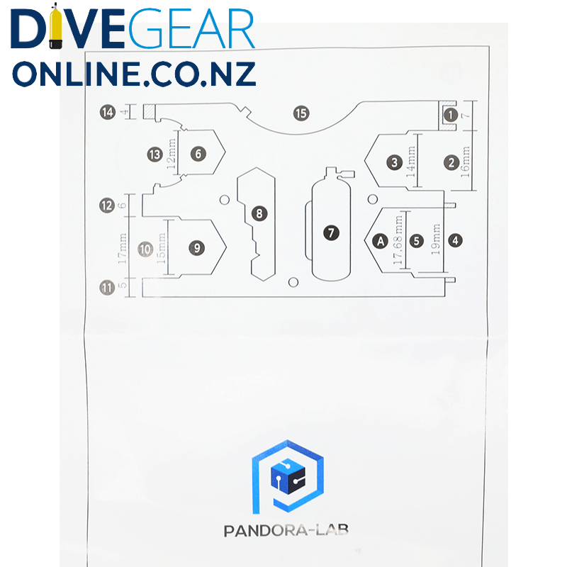 Pandora Tool - Titanium Scuba Tool