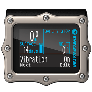 Shearwater Perdix 2 TI Dive Computer from