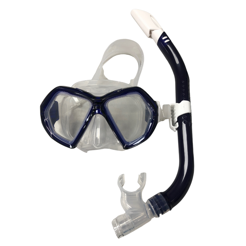 Reef Tourer Premium Snorkel Set Blue
