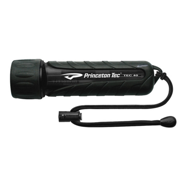 Princeton 28 Lumen Dive Torch Black