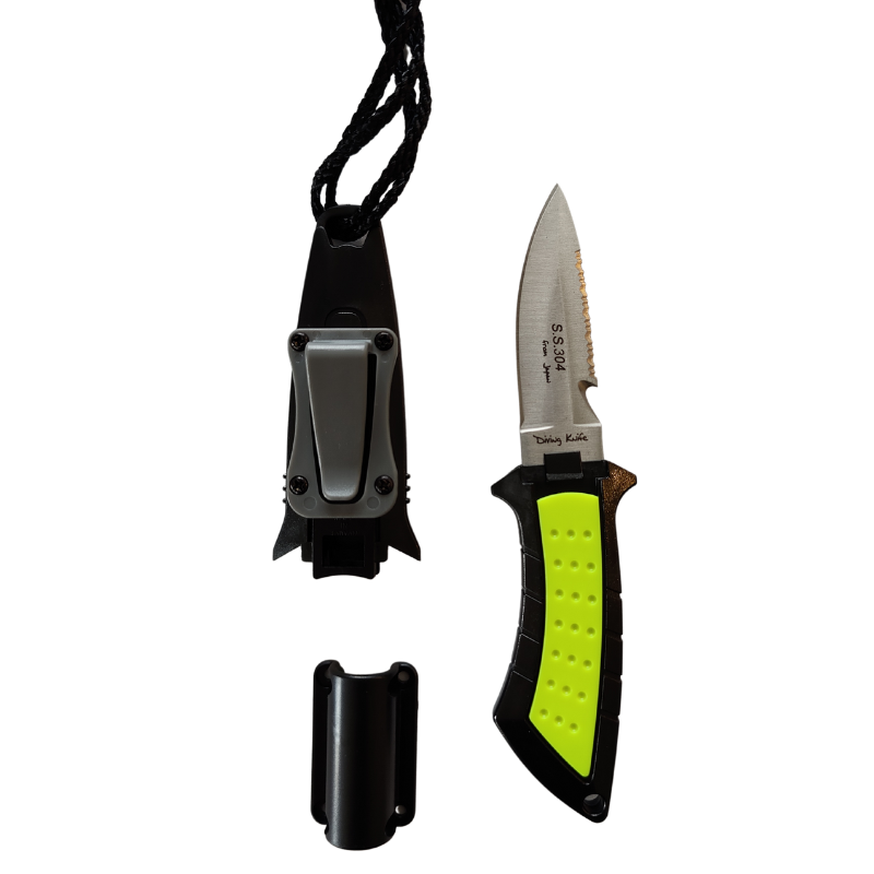 ProDive Drop Point Dive Knife Mini 7cm Blade