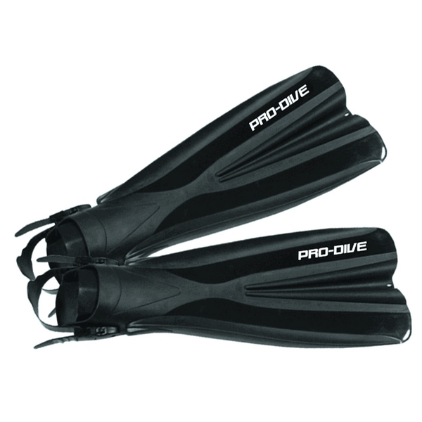 Pro Dive Open Heel Scuba Fin Flipper