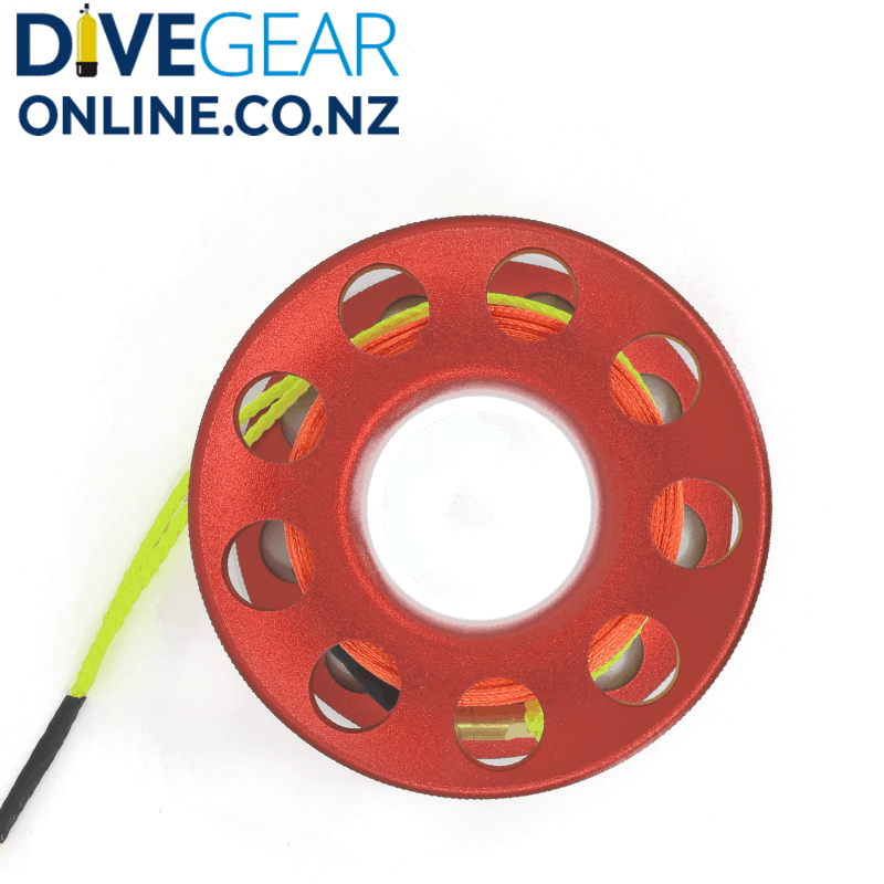 Aluminium Dive Reel with 30 metres of line