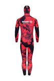 Beuchat Redrock Freedive and Spearfishing Open Cell wetsuit back