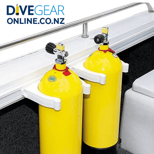 Trident Roll Control tank holder system