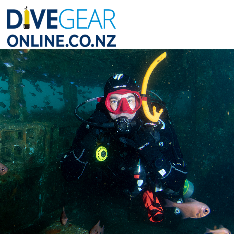 Beuchat Spy Freedive snorkel  on a diver