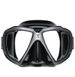 Scubpro spectra black silver diving mask