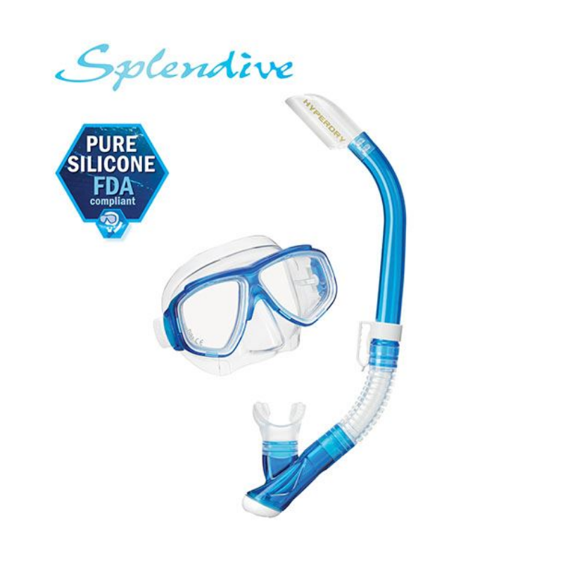 Tusa Splendive Adult Mask and Snorkel Set