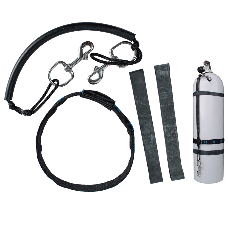 Halcyon Stage Rigging Kit for 40cf or 80cf scuba cylinder