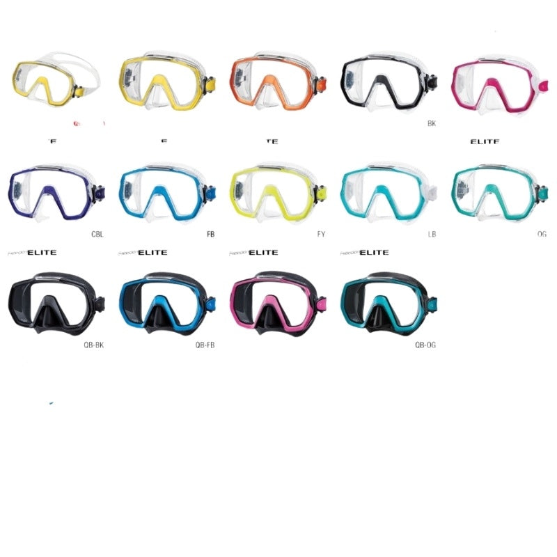 TUSA Freedom Elite Mask Dive Gear Online Tusa freedom elite mask dive gear online