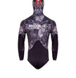 Beuchat TrigoBlack Spearfishing Open Cell Wetsuit back jacket