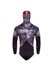 Beuchat TrigoBlack Spearfishing Open Cell Wetsuit back jacket