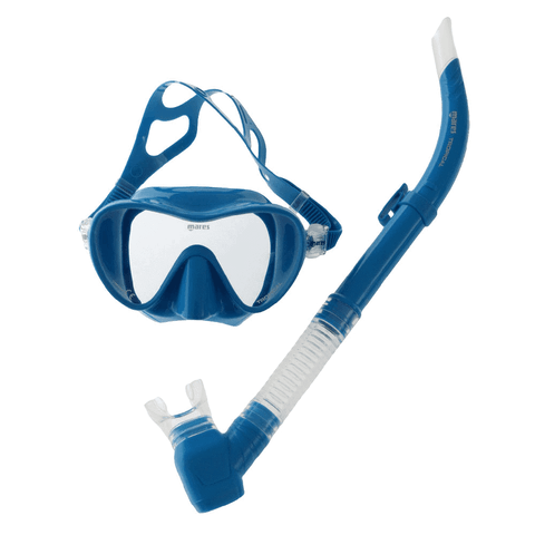 Mares Tropical Adult Mask and Snorkel Set Blue