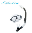 Tusa Splendive Adult Mask and Snorkel Set