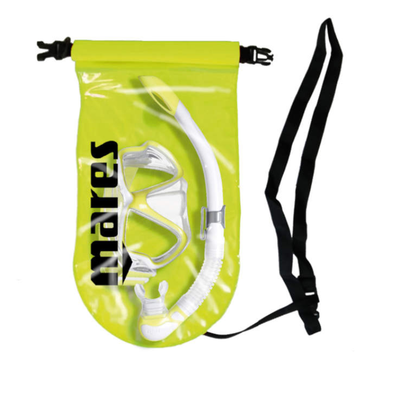 Mares wahoo mask and snorkel with dry bag