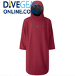 Fourth Element Storm Poncho burgundy